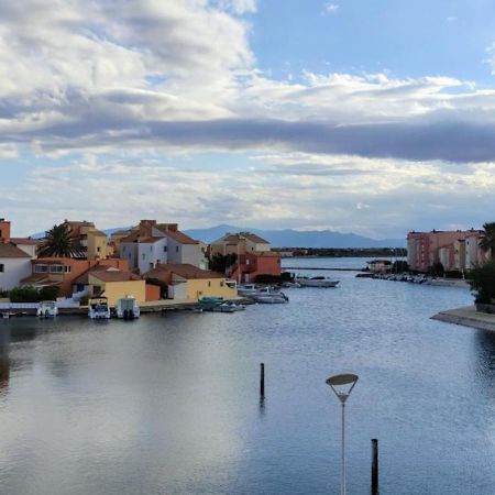 Studio Avec Vue Sublime Sur L'Etang Et Les Montagnes Catalanes Le Barcarès Kültér fotó